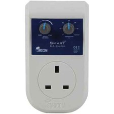 SMSCom 6.5A Plug-In Smart Fan Speed Controller – Auto Climate Control