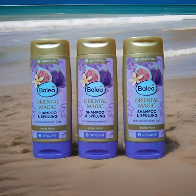 3x Balea Twinpack Oriental Magic Shampoo & Spülung  Limited Edition  3x100ml