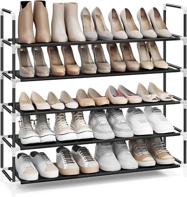 5/10 Tier Shoe Rack Wall Tower Cabinet Storage Organizer Home Holder Shelf