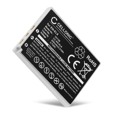  Akku für Nikon Coolpix S52 Coolpix S51c Coolpix S51 Coolpix S6 650mAh 