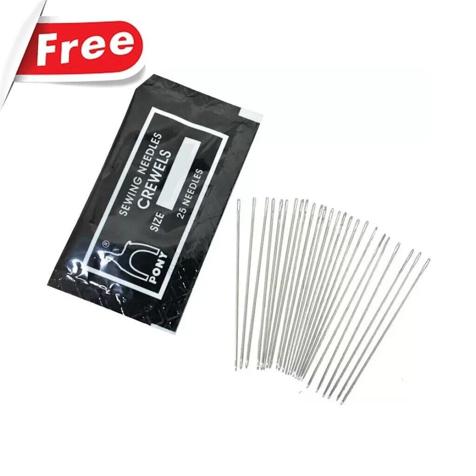 Polyester Thread Assorted Color Spool Spun Sewing Supplies Quilting 100 Pcs Set - Image 4 of 4