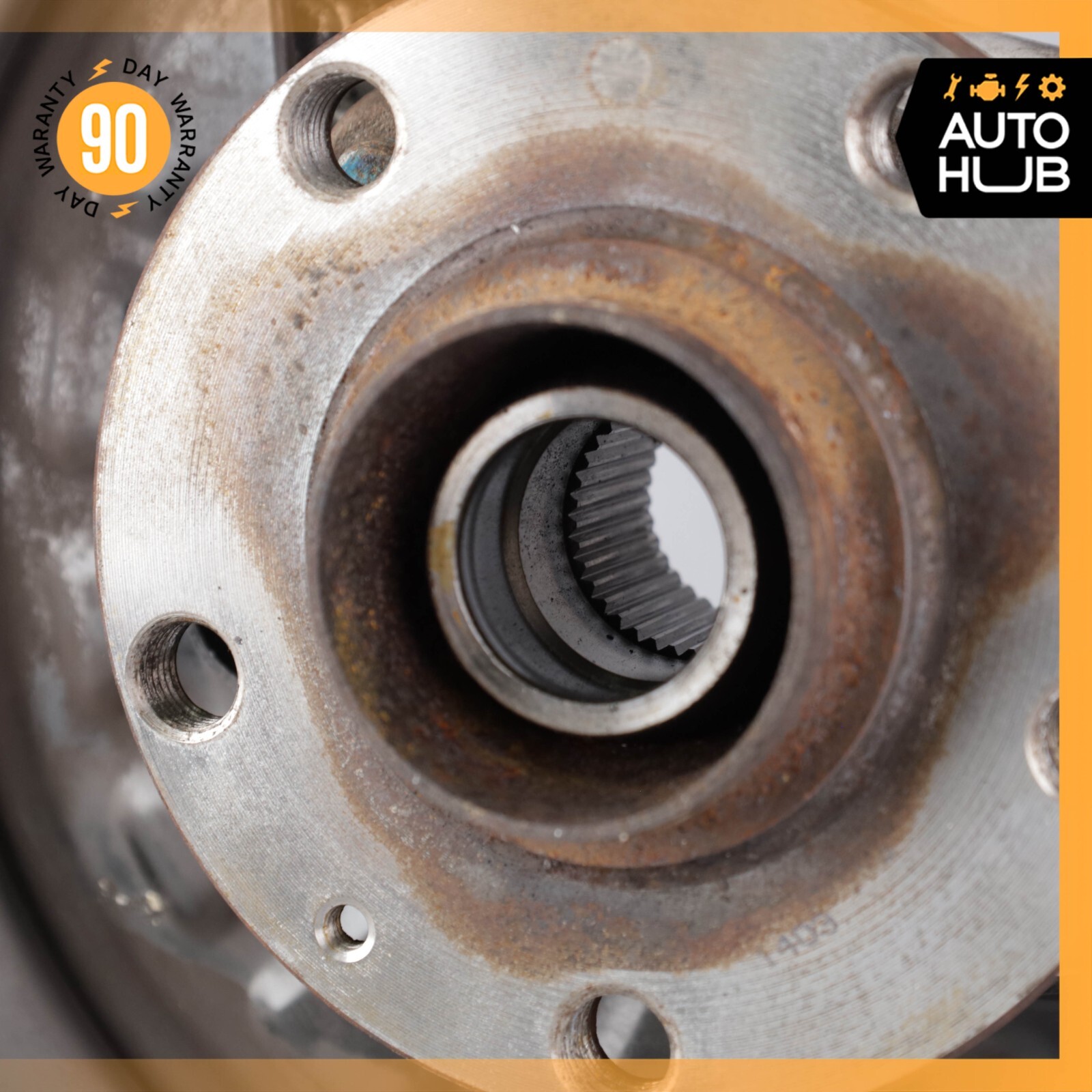 07-11 Bentley Continental GTC Rear Right Side Spindle Knuckle Hub OEM 60k