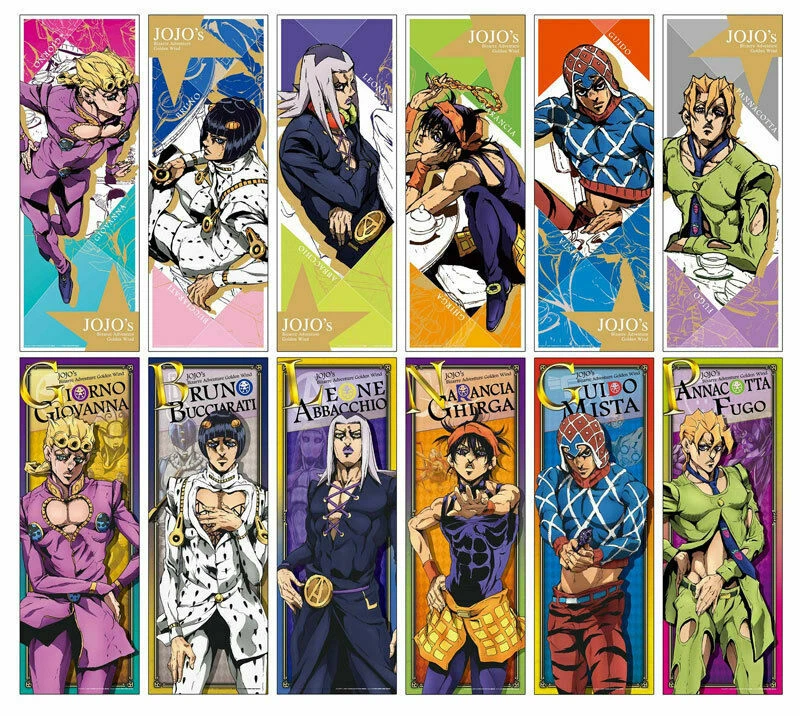 Jojo's Bizarre Adventure Part 5: Golden Wind - Giorno Poster Print –  YanimatorART