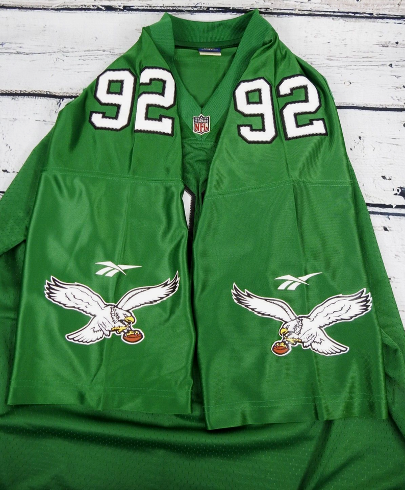 Reebok Vintage Throwback Reggie White 92 Philadelphia Eagles Jersey