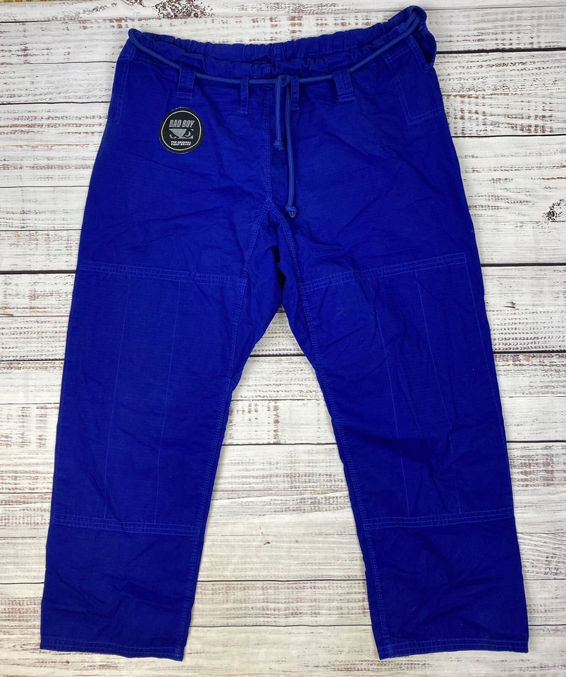 Bad Boy Fight Apparel Azul Ripstop Pantalones Ajustables Combate MMA UFC Talla L/XL Foto 2 de 3