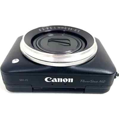Canon PowerShot N2 16.1mp 8x Wi-fi Digital Camera Black From JP F