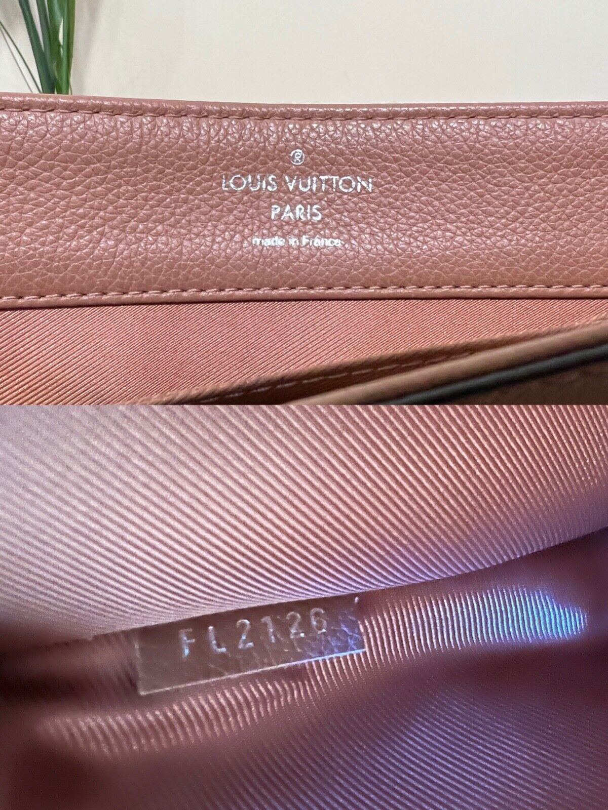 LOUIS VUITTON Burgundy/Pink Lockme II Shoulder Bag - 30% Off