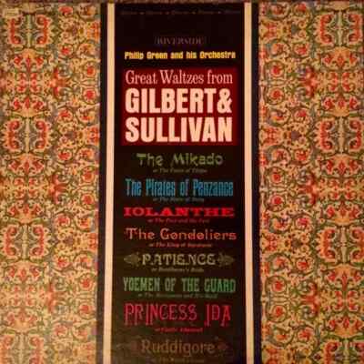 Philip Green And His Orchestra Great Waltzes From Gilbert & Sullivan Vinyl LP