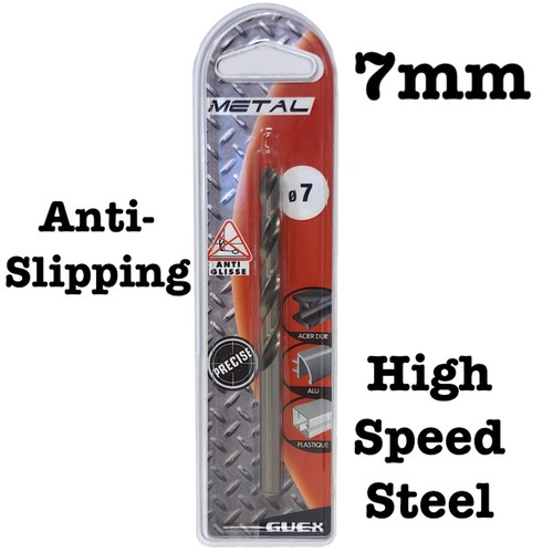 7 mm Metallbohrer Bauarbeiten Bohrer Bit langlebig HSS Stahl Kunststoff - Bild 3 von 6