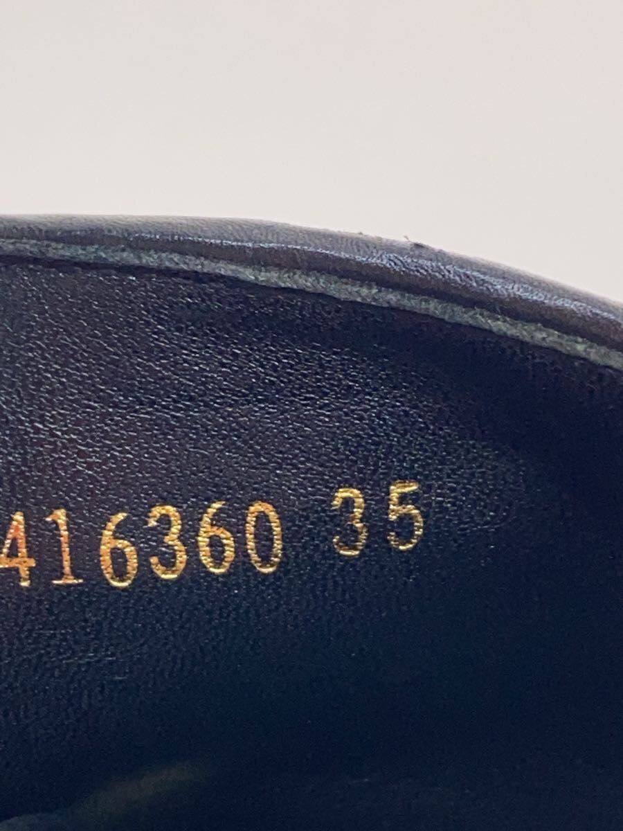 STIVALI DA COMBATTIMENTO SAINT LAURENT ALTRI RACE 35 Nero 416360 Usati