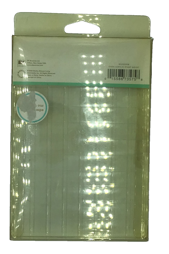 Martha Stewart Acrylic Stamp Mount, Acrylic Block, Stamp Block, 4" x 6" Gridline - Picture 2 of 2