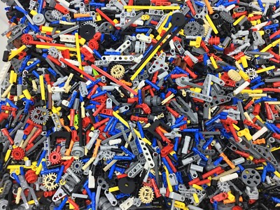 250+ Teile LEGO  Technic MIX Liftarme Zahnräder Konvolut Technik 9398 Bulk MOC