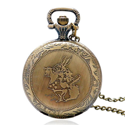 Vintage Bronze Fishing Angling Quartz Pocket Retro Watch comes with gift bag - Picture 2 of 3