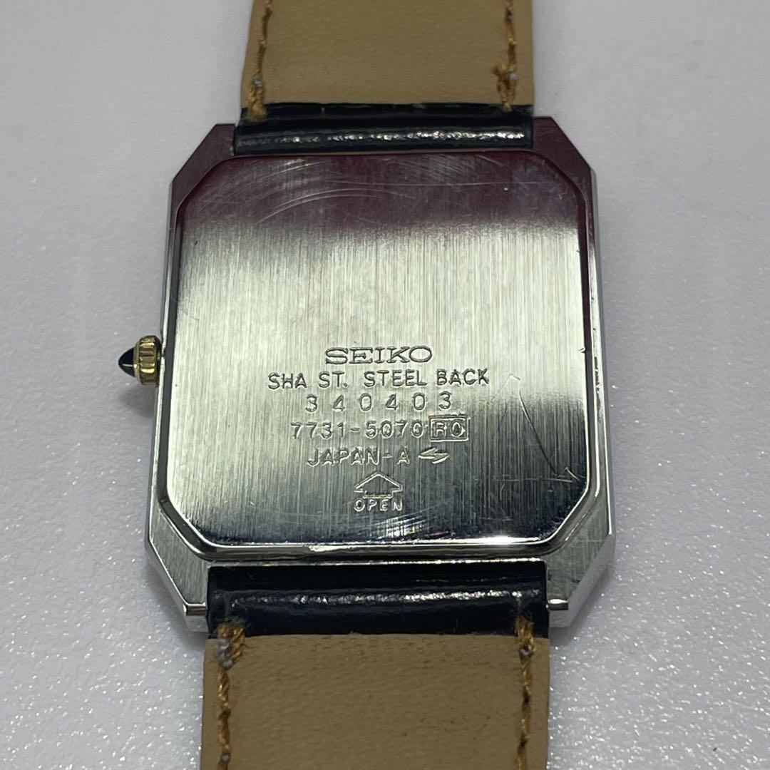 Seiko Dolce 7731-5070 Vintage 1993 Stainless Steel Quartz Seiko Dolce 7731-5070 Vintage 1993 Stainless Steel Quartz