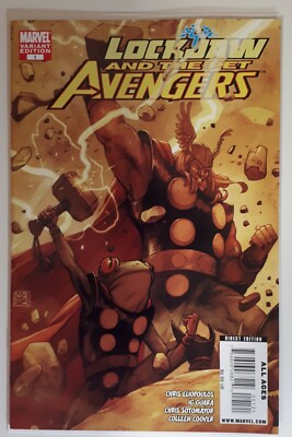Lockjaw and The Pet Avengers #1 (2009) Niko Henrichon 1:10 Variant 1st Throg