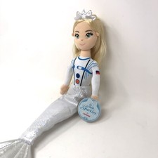 Aurora World Sea Sparkles Nova Space Astronaut Mermaid Plush Toy 17  New