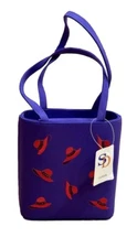 NWT! Red Hat Society Purse, Bag w/ Wristlet, Purple & Red. Free Gift w/Purchase!
