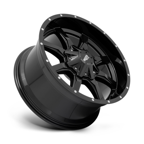 4 20x10 Moto Metal MO970 Black Wheels 33" RT AT Tires 8X6.5 Dodge Ram 2500 3500 - Picture 8 of 8