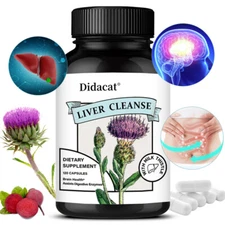 Liver Cleanse Detox & Repair Formula - Herbal Liver Support Supplement