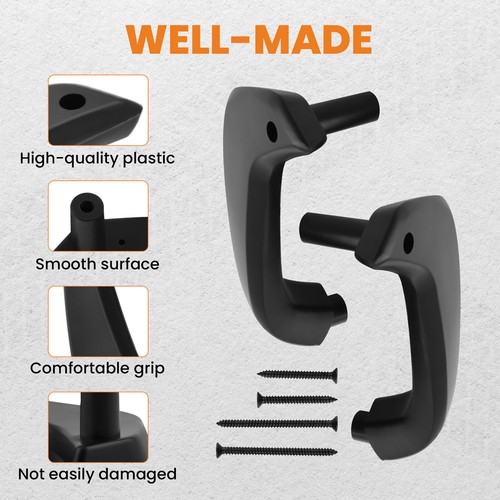 Left & Right Inside Door Pull Handle For Ford Fiesta D2BB-A23942 2011-20 Manual - Imagen 3 de 12