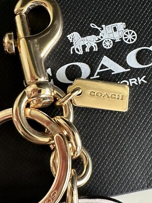 国内即発! Keith Haring コーチコラボ バッグチャーム 28585 NEW COACH X KEITH HARING PINK GLITTER BARKING DOG BAG CHARM