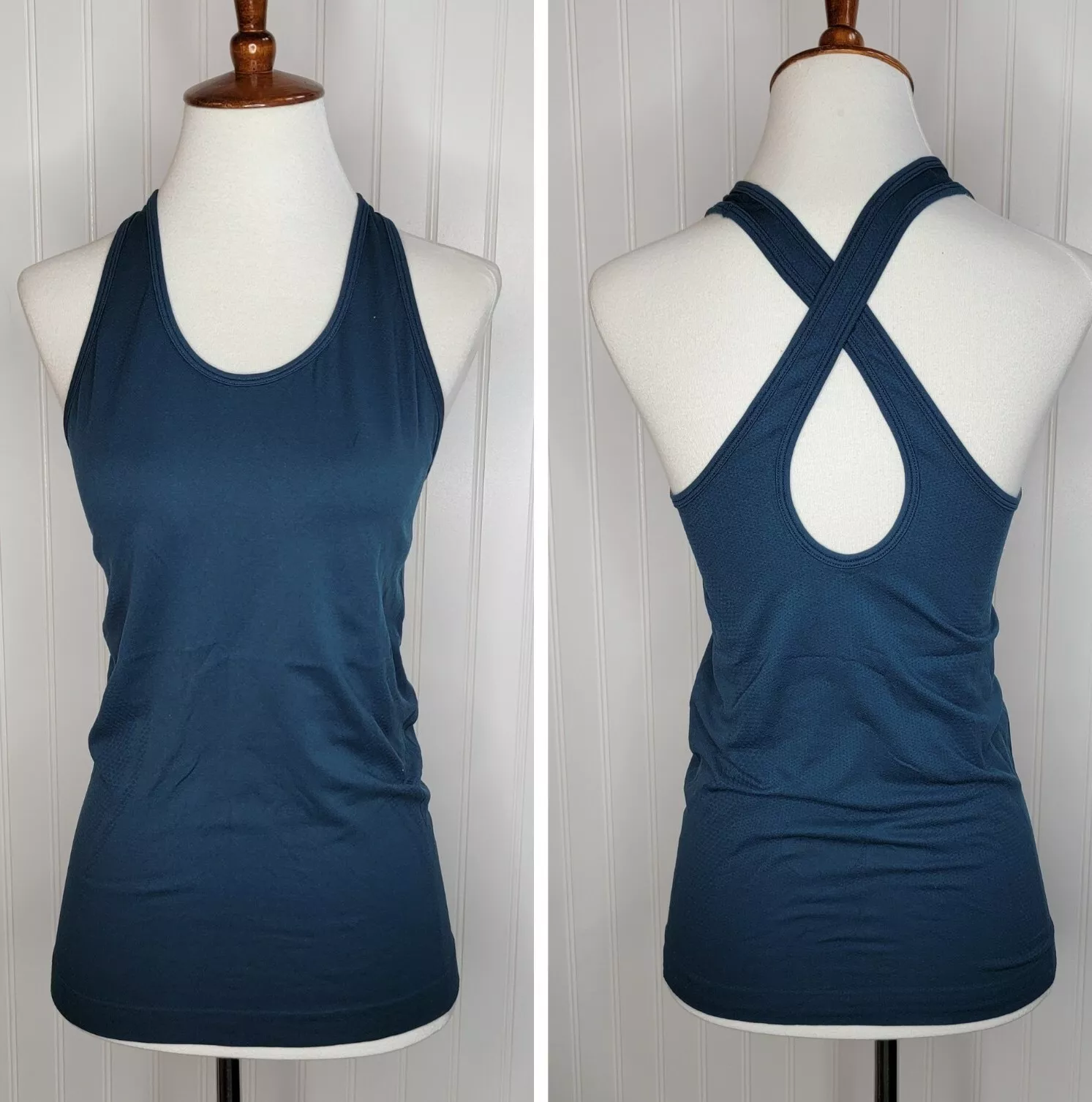 sweaty-betty seamless crossback athletic tank-top