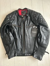 KADOYA K'S LEATHER VALENZ NEO CUSTOM Leather Single Riders Jacket Black M～4L