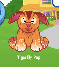 Webkinz Tigerlily Pup Virtual Adoption Code Only Messaged Webkinz Tigerlily Code