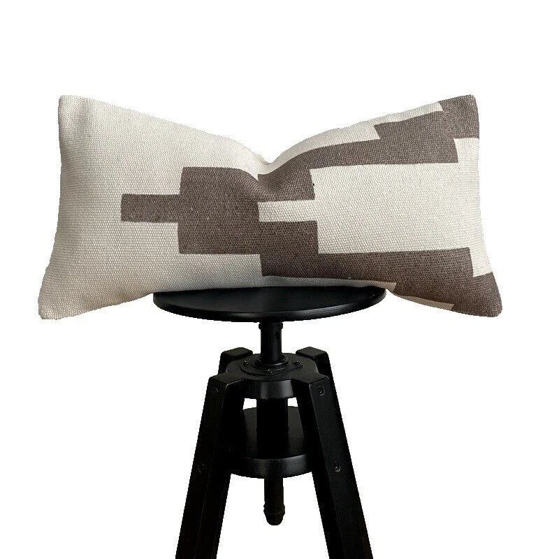 Almohadas de Decoración para el hogar a Rayas White Dormitorio