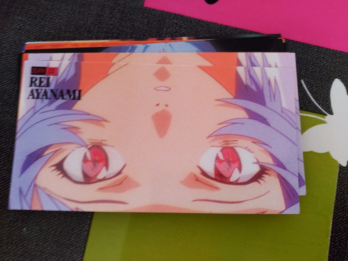 Carddass Masters Wide Neon Genesis Evangelion DEATH AND REBIRTH