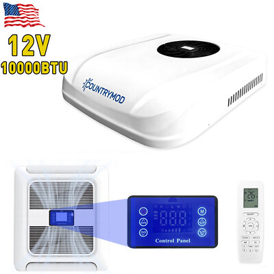 12v 10000BTU RV Air Conditioner Rooftop Ac Unit for Trailer Motorhome Caravan