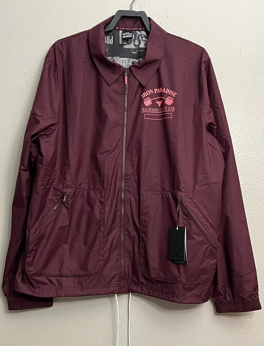 ウエイトトレーニング Project Rock Iron Paradise Jacket Men's Project Rock Iron Paradise Jacket | Under Armour ID