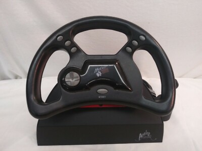 MAD CATZ TRUE ANALOG RACING WHEEL FOR PLAYSTATION