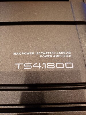 NEW NESA TS POWER 4 CHANNEL 1800 WATT CLASS AB AMP JEEP TRUCK WATT