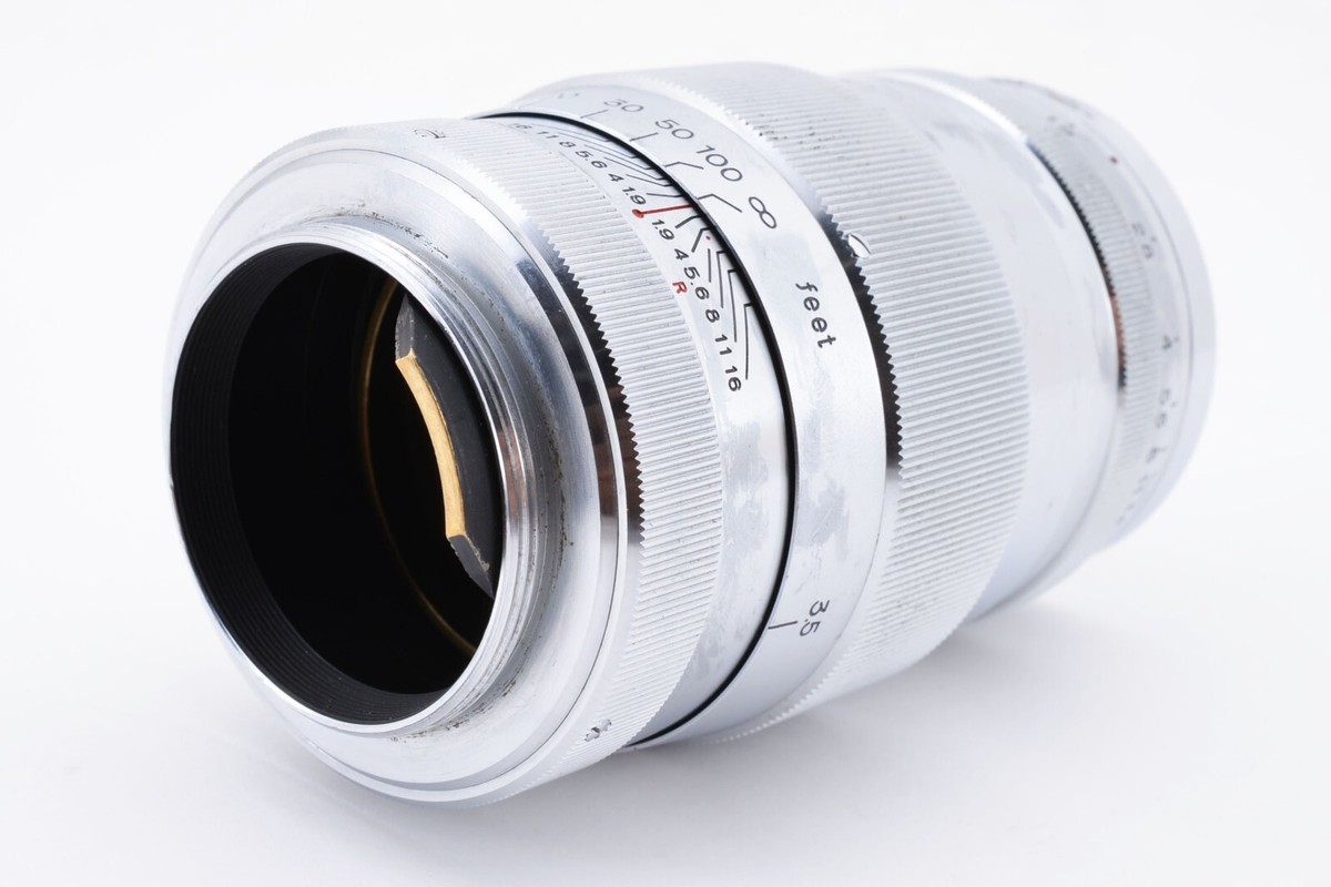 CANON Lens 85mm f/1.9 L39 LTM Leica Screw Mount Lens 8202 | eBay