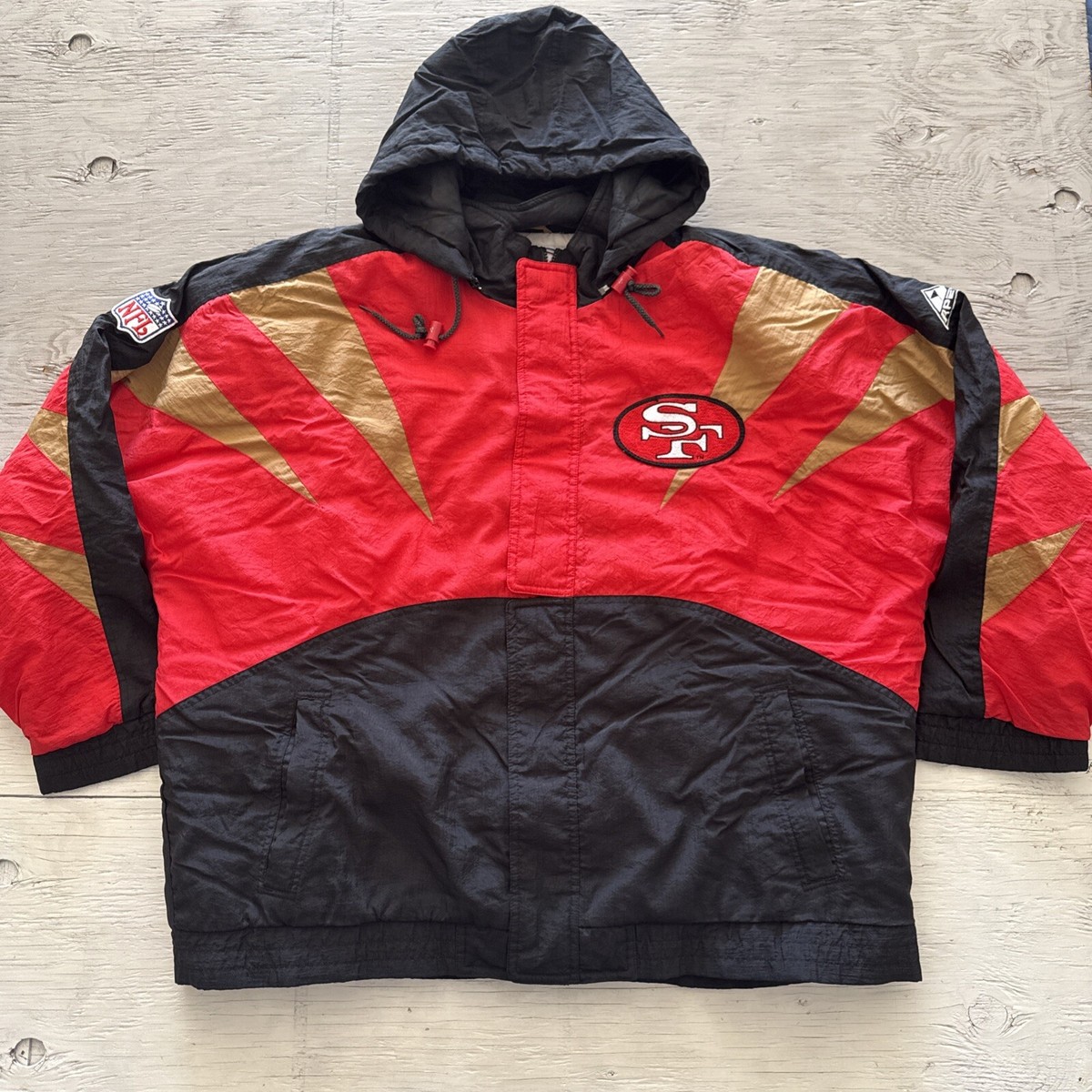 NFL San Francisco 49ers ジャケットAPEX ONE Vintage Apex One NFL Authentic Proline San Francisco 49ers