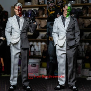 MTOYS 1/6Scale MS013 Batman Two-Face 2 Heads Action Figure In Stock