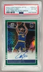Stephen Curry 2022 Panini Contenders Optic Green 1985 Tribute Auto 39/49 PSA 6