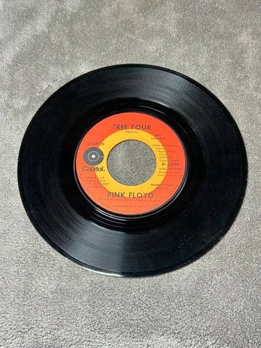 Pink Floyd - Free Four / Stay - Capitol Promo - RARE - EX/EX - Jukebox 45