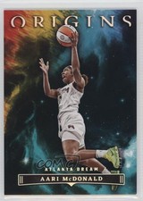 2023 Panini Origins WNBA Teal 32/35 Aari McDonald #28 16tx