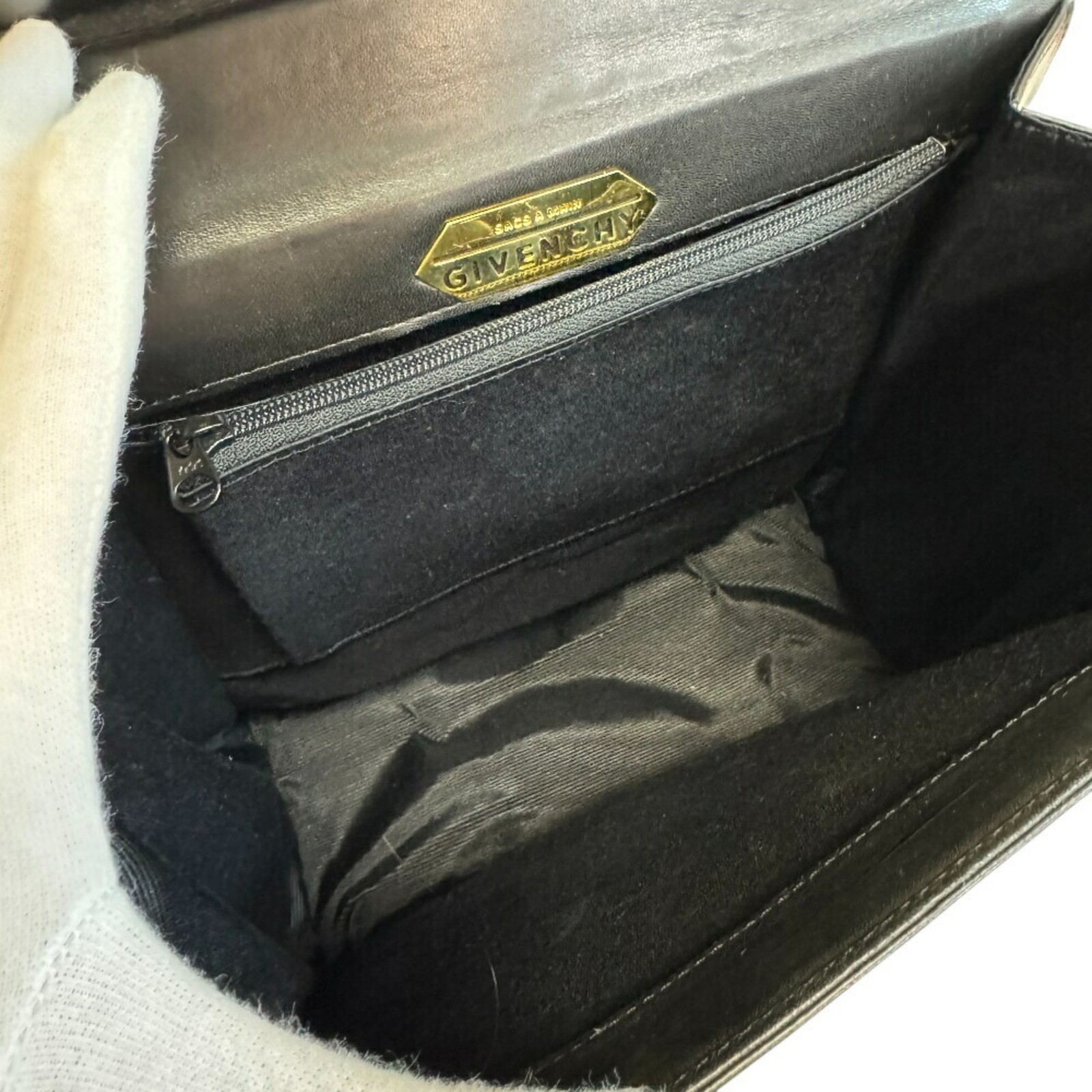 GIVENCHY Button Handbag Black Women's GZl1f7vr thumbnail 8