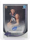 ACE BAILEY 2025-26 BOWMAN CHROME ROOKIE AUTOGRAPH AUTO #BCA-AB JAZZ Q0311
