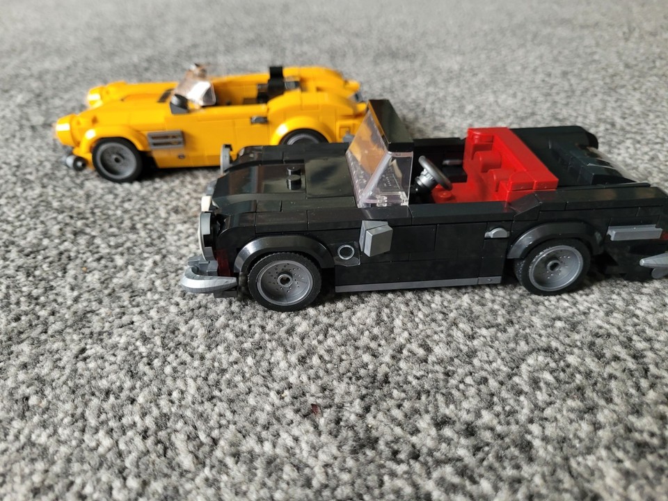 Two Building Block Vintage Cars In Exellent Clean Condition | eBay UK