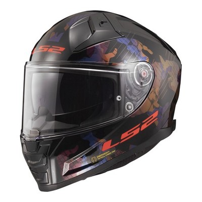 LS2 FF811 Vector II (XL) Kamo - Black / Blue / Titanium 06XL
