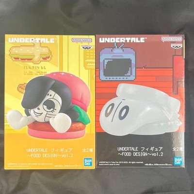 UNDERTALE Figure FOOD DESIGN vol.2 Napstablook & Mettaton Set BANPRESTO 2025