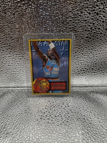 Michael Jordan 1996-97 Fleer NBA All-Star 10 Retro #282 Bulls HOF