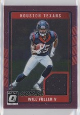 2016 Donruss Optic Rookie Threads Pink Will Fuller V #DRT-WF 7i2