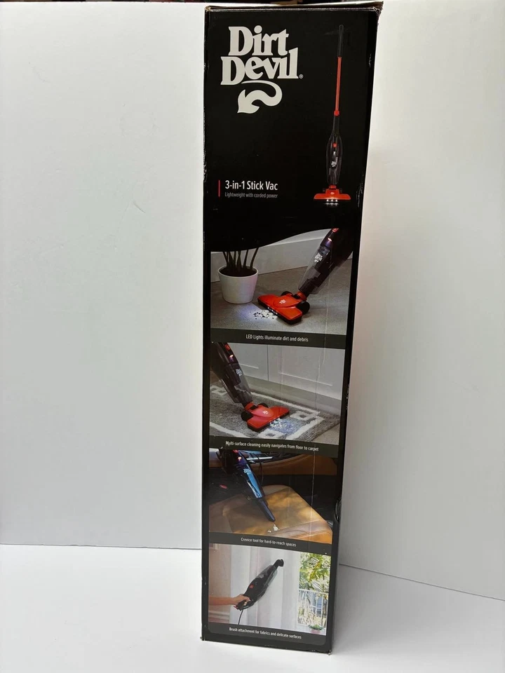 Dirt Devil 3-in-1 Lightweight Corded Stick and Handheld Multi-Surface Vacuum ... - Image 3 of 4