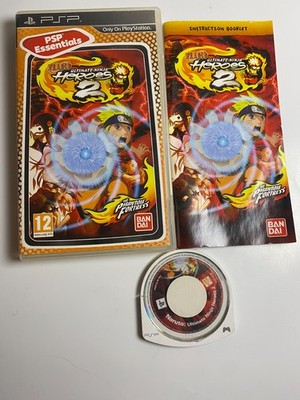 Naruto: Ultimate Ninja Heroes 2 PSP CIB komplett getestet PAL Bandai Spiele