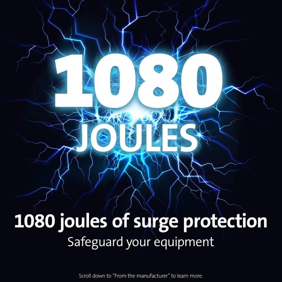 Kensington Guardian 8-Outlet 浪涌电压保护器 — 第 4/4 张图片